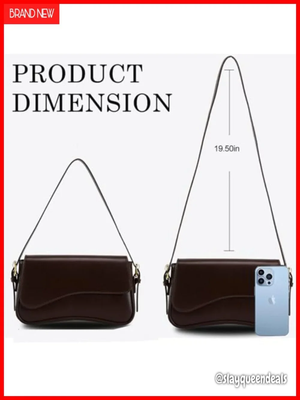 PU Leather Hobo Handbag for Women 2 Removable Straps Trendy Shoulder Bag